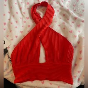 Callahan Mimi Tank - Orange Red